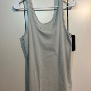 a new day Light Gray Tank Top